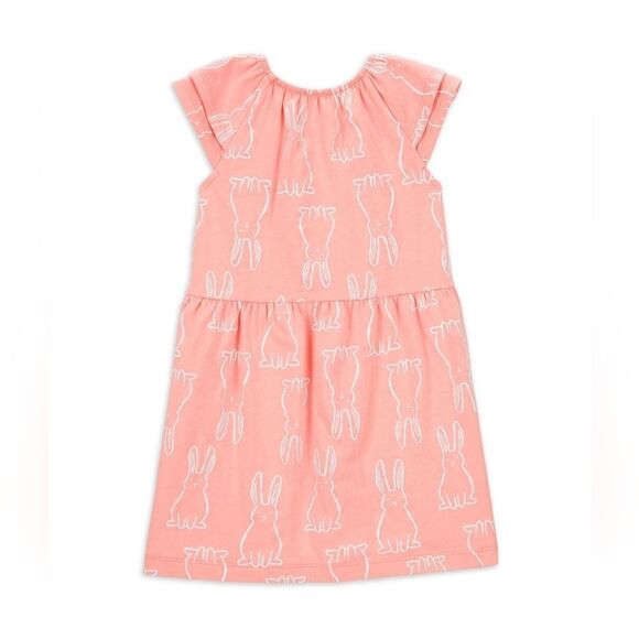 Nwt Family Look 100% cotton Carter's Toddler Girl Easter Bunny Dresses Bundle - Picture 7 of 8